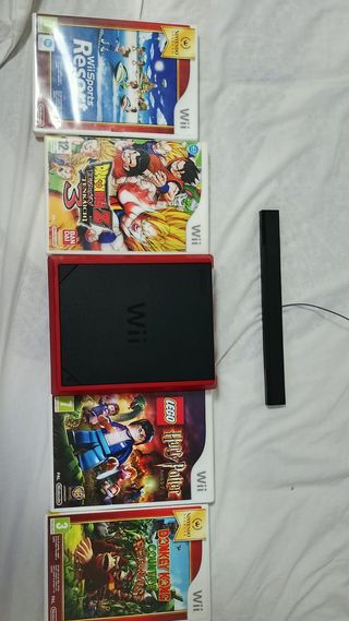 Nintendo Wii Mini + 4 Juegos