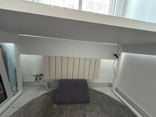 Escritorio madera y metal