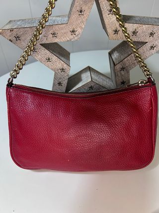 Bolso Michael Kors Rojo con Diseño Floral