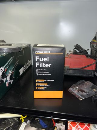 Filtro Combustible RIDEX Volkswagen Caddy 9F0007