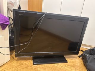 Televisión Sony Bravia Negra con google chromecast