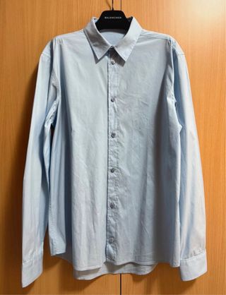 Camicia Balenciaga Azzurra Uomo