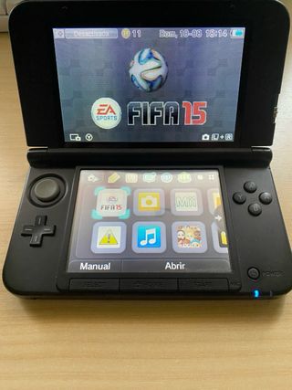 Nintendo 3DS XL Negra y Azul