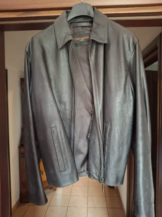 Giubbino in vera pelle Chevignon Tg 48