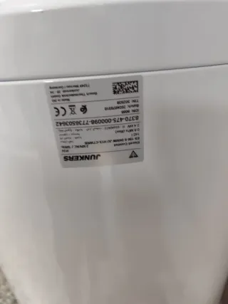 Termo Junkers 150L sin usar. Precio negociable 