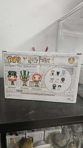 Funko Pop! Harry Potter 3 Pack Ginny, George Fred