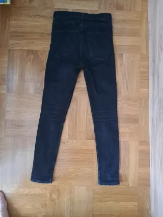 Pantalón Zara Negro Mujer Talla...