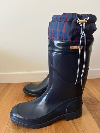 Botas de agua Tommy Hilfiger azul marino