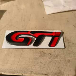 Logo Peugeot GTI