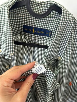 Camisa Ralph Lauren Verde
