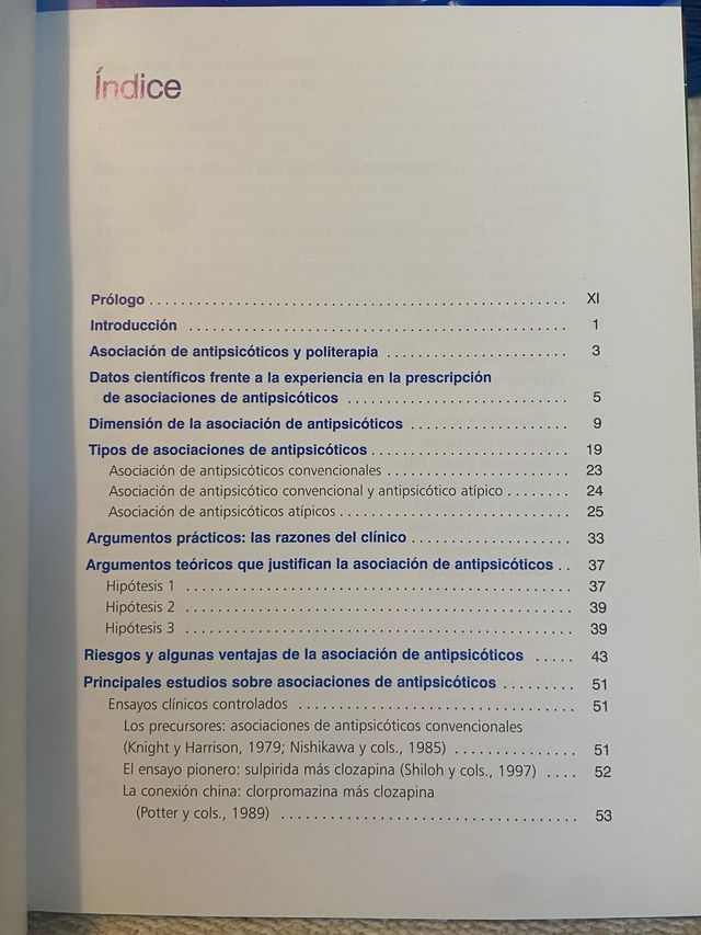 Asociaciones de antipsicóticos en la práctica clín