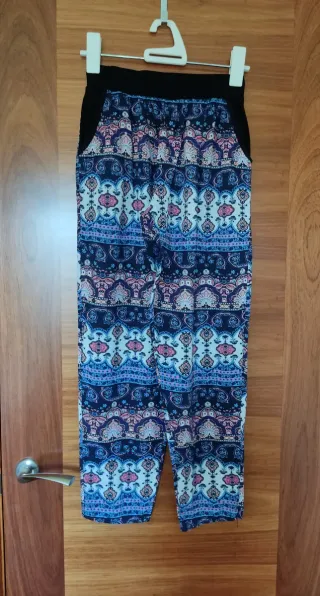 Pantalones estampados mujer