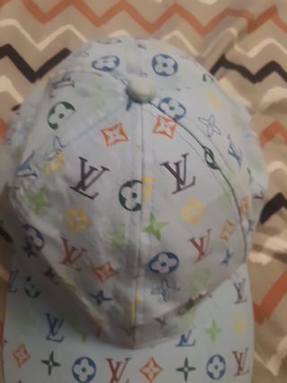 Gorro Louis Vuitton Azul Multicolor
