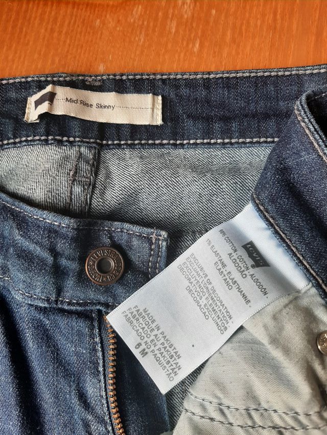 Pantalón Levi's Mujer Azul Oscuro