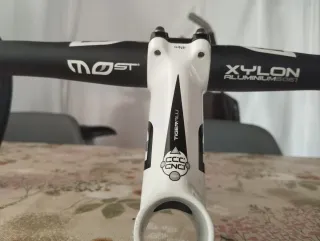 Manillar y potencia bicicleta de carretera 