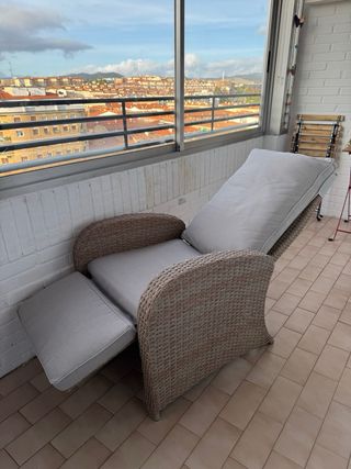 Butaca reclinable terraza/jardín