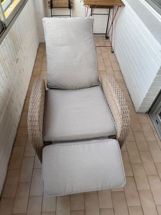 Butaca reclinable terraza/jardín