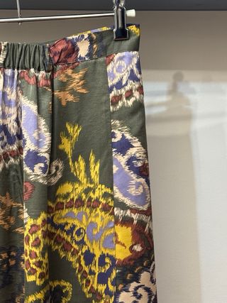 Falda larga italiana Esqualo estampado paisley