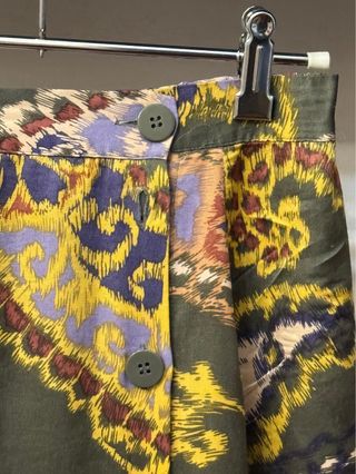 Falda larga italiana Esqualo estampado paisley