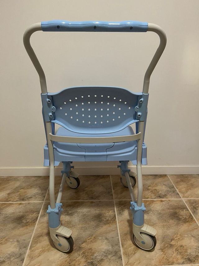 Silla de ducha Moem azul