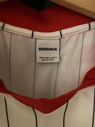 Camiseta Bershka estilo béisbol Atlanta 92