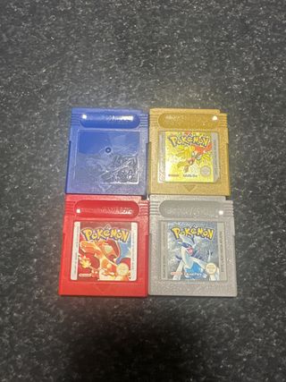 Pokemon Edición Oro y Plata Game Boy