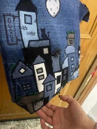 Bolsos de tela con gatos