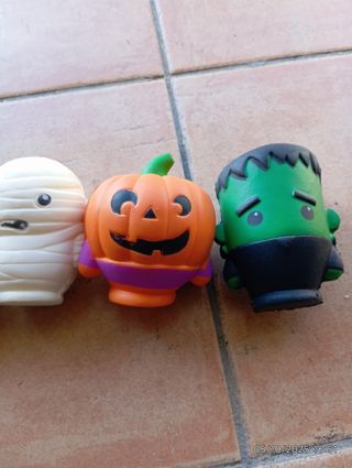 Set 5 Halloween Squishy Toys