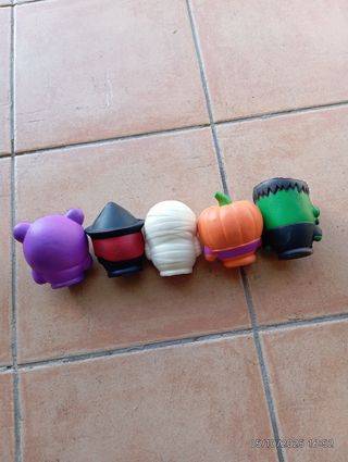 Set 5 Halloween Squishy Toys