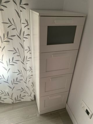 Mueble de almacenaje blanco