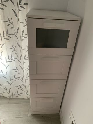 Mueble de almacenaje blanco
