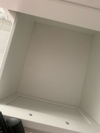 Mueble de almacenaje blanco