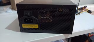 Fuente Alimentación PC Negra