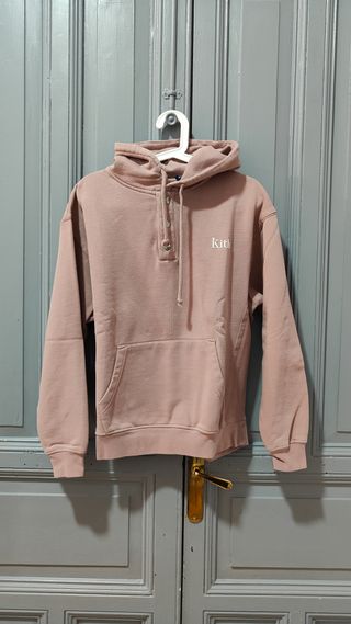 Sudadera Kith Beige/Rosa Talla M