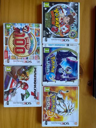 2 Nintendo 2DS Negra y Azul
