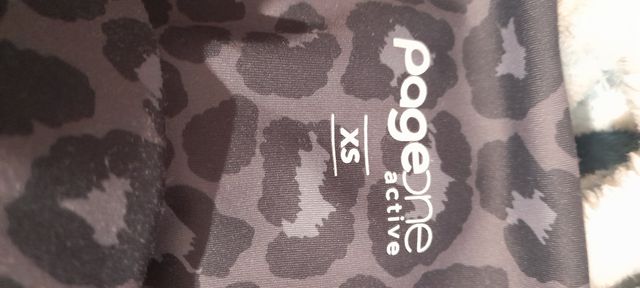 Leggings Pagine Active fantasia leopardata
