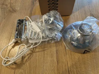 Lámpara Ikea "Semester" Cromada Vintage Sin Usar