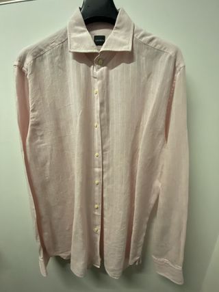 Camicia Lancetti Uomo Rosa