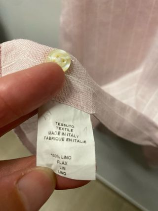 Camicia Lancetti Uomo Rosa