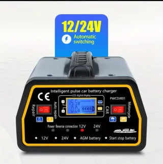 Cargador Batería 12V/24V Inteligente