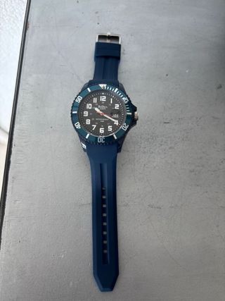 Reloj Biden Negro y Azul