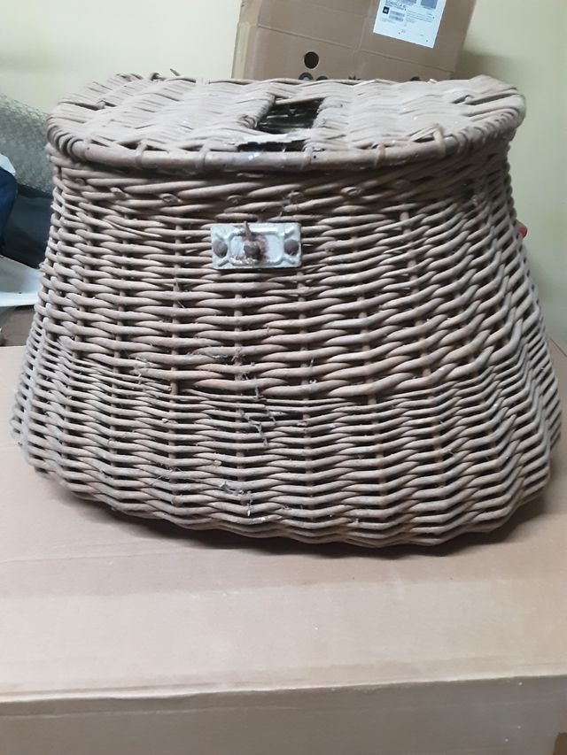 Cesta Mimbre Colgar Vintage