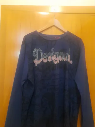 Camiseta Desigual Manga Larga Talla 3XL de hombre