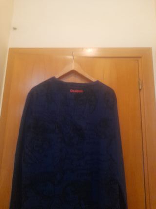 Camiseta Desigual Manga Larga Talla 3XL de hombre