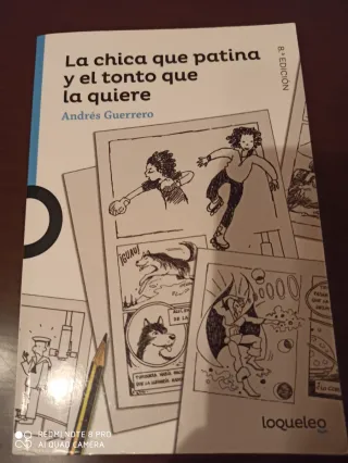 La chica que patina y el tonto que la quiere