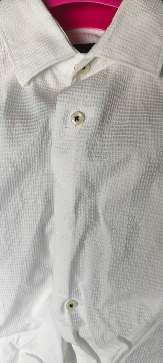 Camisa de vestir blanca