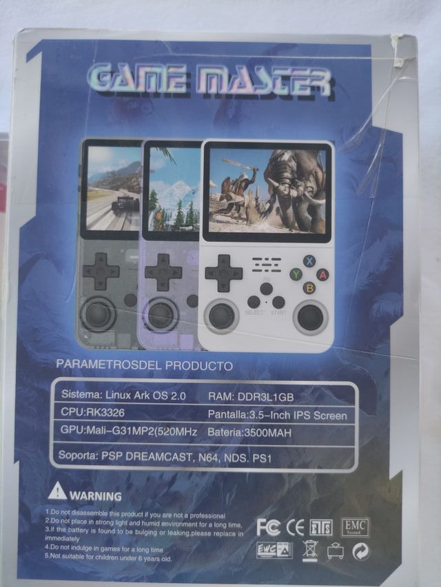 Consola Portátil GAME MASTER R36S