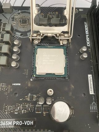 Pack Placa Base MSI B365M PRO-VDH + CPU i7