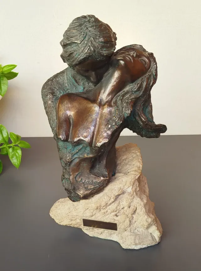 Figura Carosa Disseni Bronce