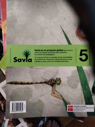 Ciencias de la naturaleza. 5 Primaria. Savia. M...